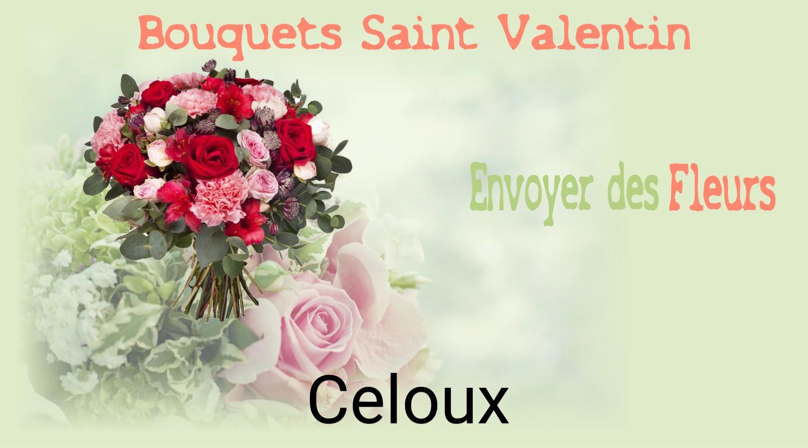 Roses de Saint-Valentin livrées à Celoux